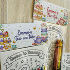 Tea Party Birthday Favor