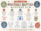 Baptism Coloring Pages