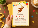 Curious George Invite Template