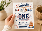 Rookie Year Invite Template
