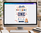 Rookie Year Invite Template