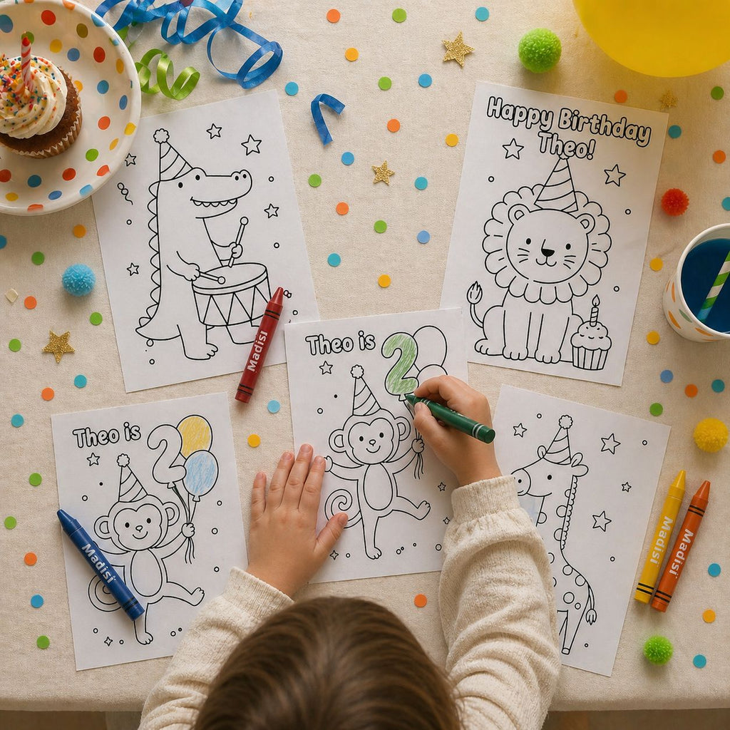 Calling All Party Animals Coloring Pack