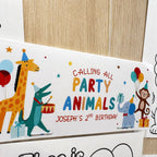 Calling All Party Animals Coloring Pack