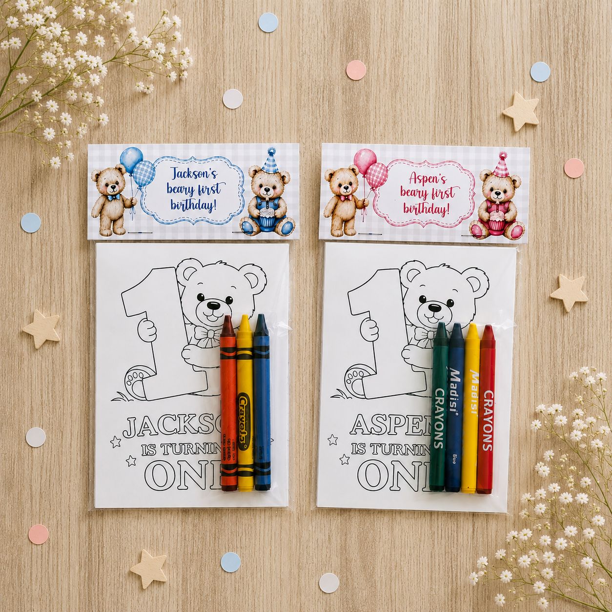 Beary Coloring Pack