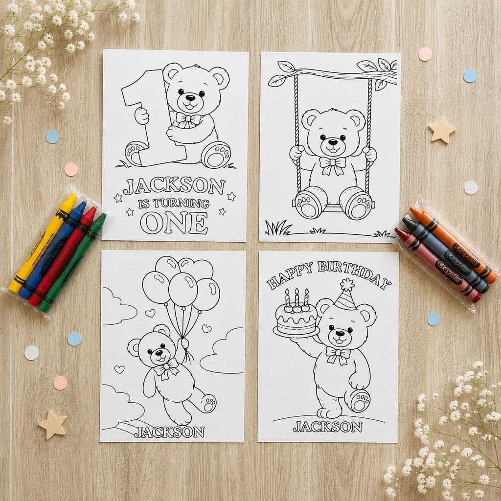 Beary Coloring Pack