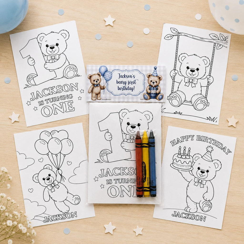 Beary Coloring Pack