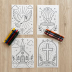Baptism Coloring Packs