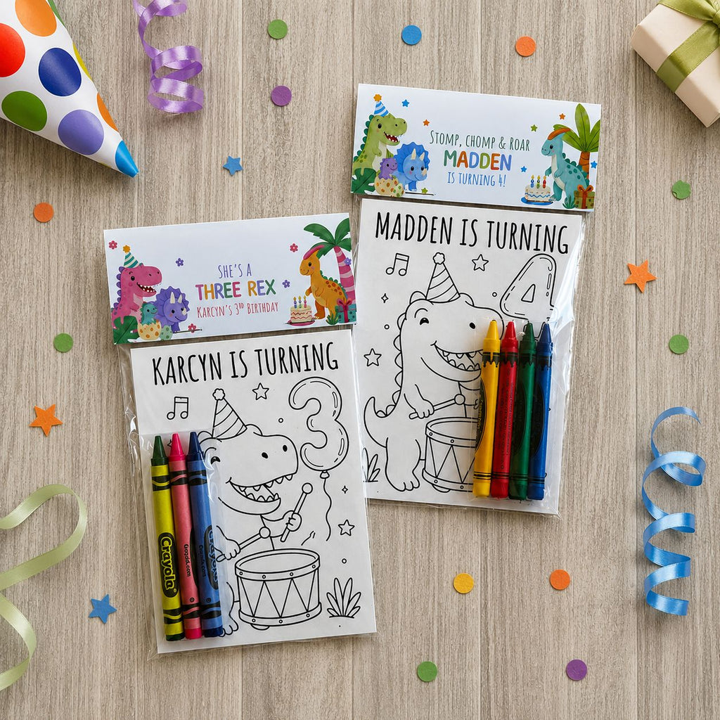 Dinosaur Coloring Pack