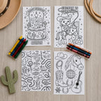 Rodeo Birthday Coloring Pack