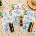 Fiesta Birthday Coloring Pack