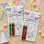 Airplane Coloring Packs, Time Flies Birthday