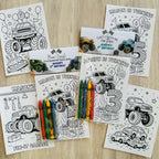 Monster Truck Coloring Packs