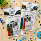 Monster Truck Coloring Packs