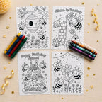 Bee Birthday Coloring Pack