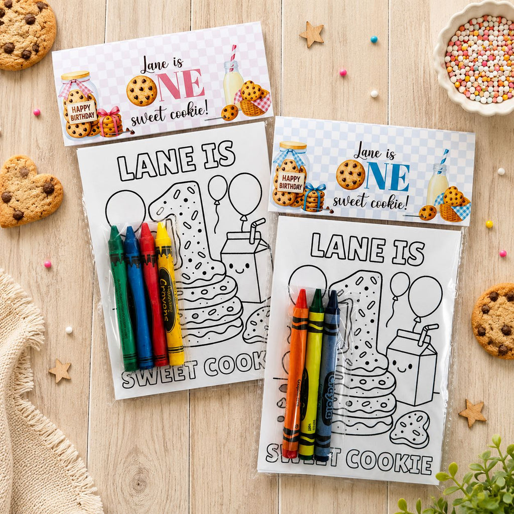 One Sweet Cookie Coloring Pack