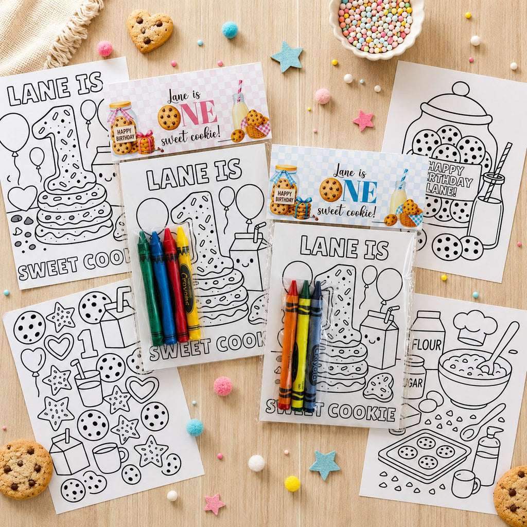 One Sweet Cookie Coloring Pack