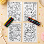 Lemon Birthday Coloring Packs