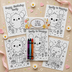 One Cute Chick Coloring Packs