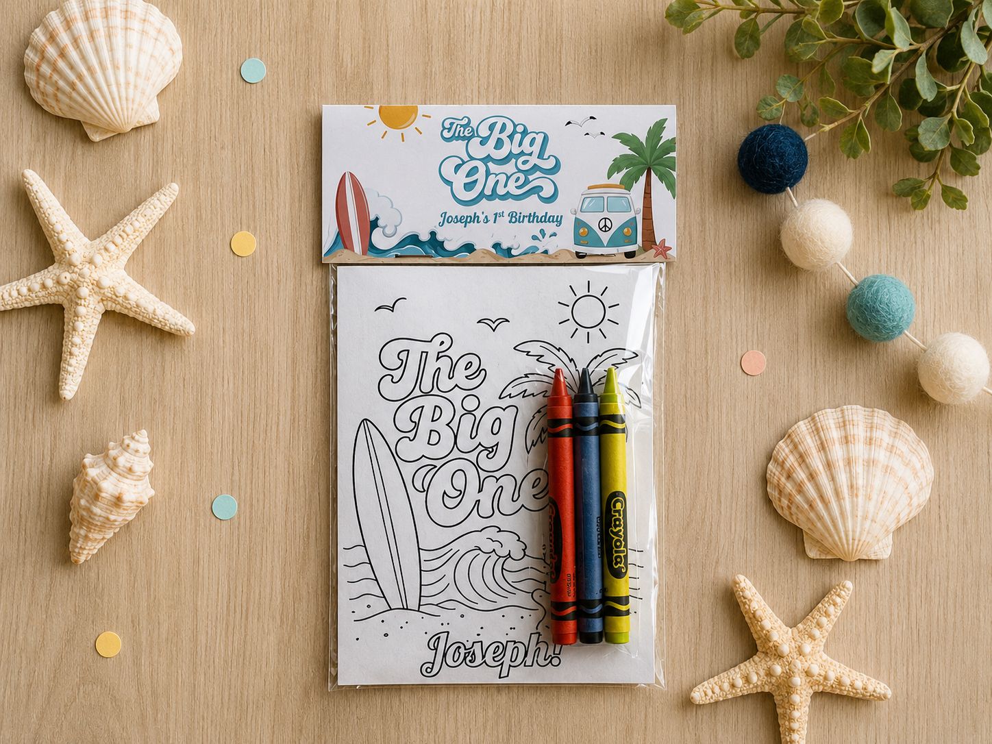 The Big One Coloring Pack