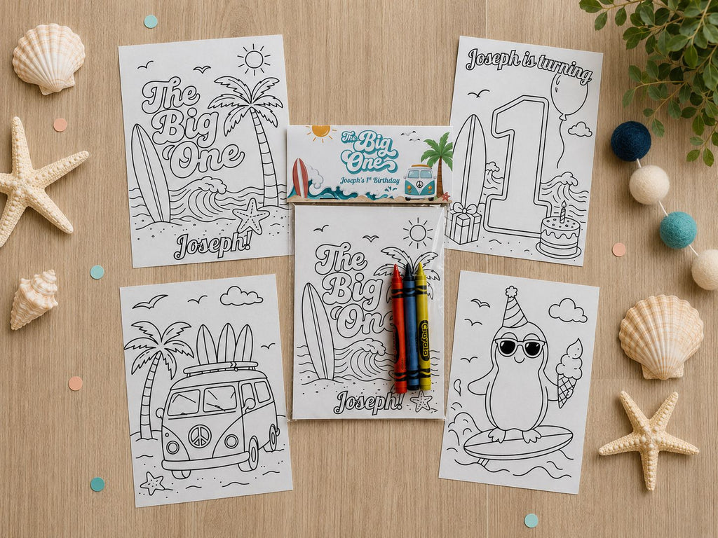 The Big One Coloring Pack