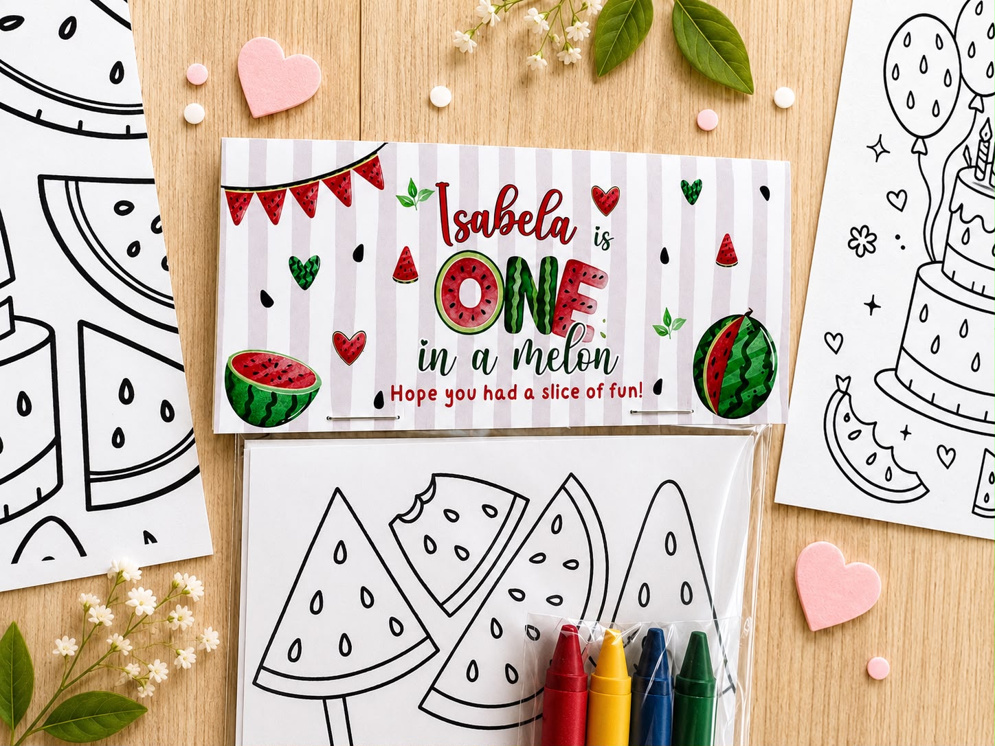 One in a Melon Coloring Pack