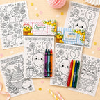 Lemon Birthday Coloring Packs