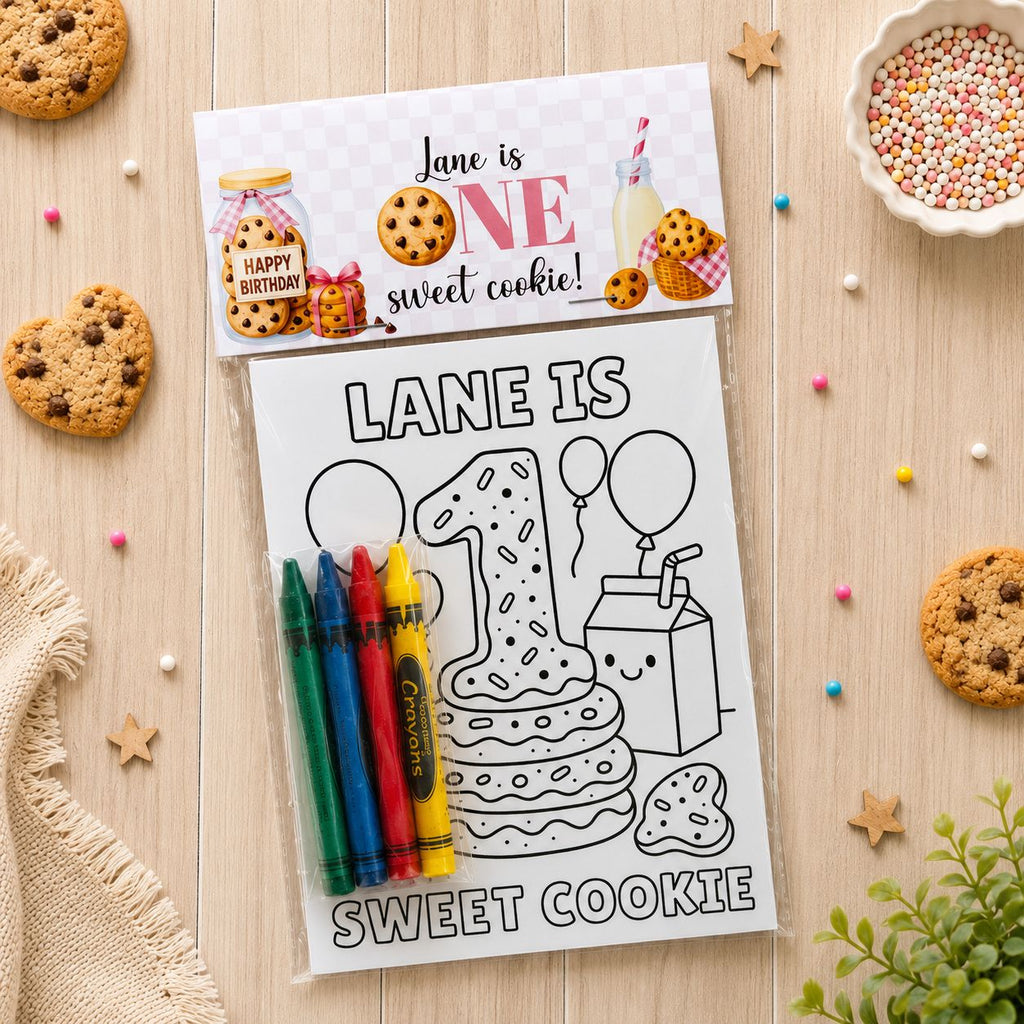 One Sweet Cookie Coloring Pack