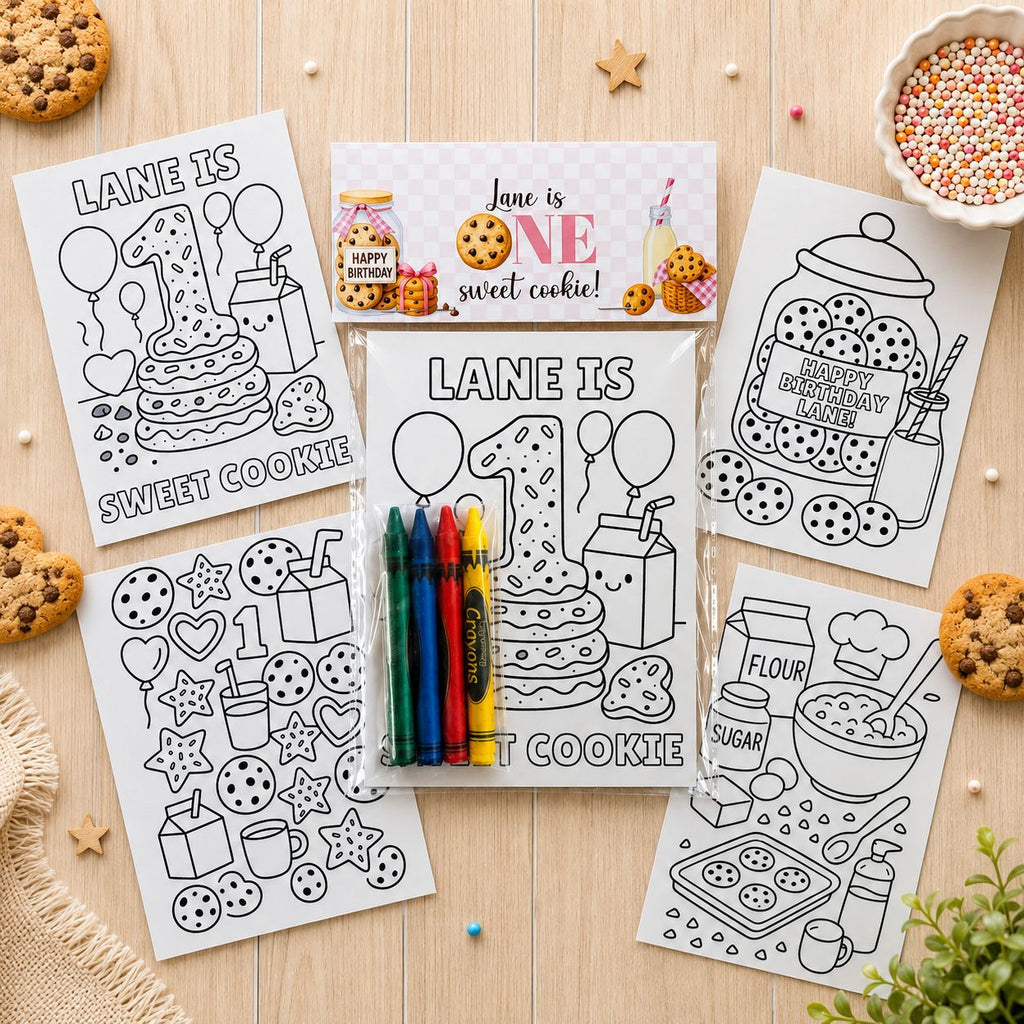 One Sweet Cookie Coloring Pack
