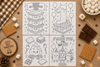 S'more Fun to Be One Coloring Packs