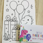 Dinosaur Coloring Pack